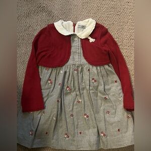 Mayoral White and Red Garment